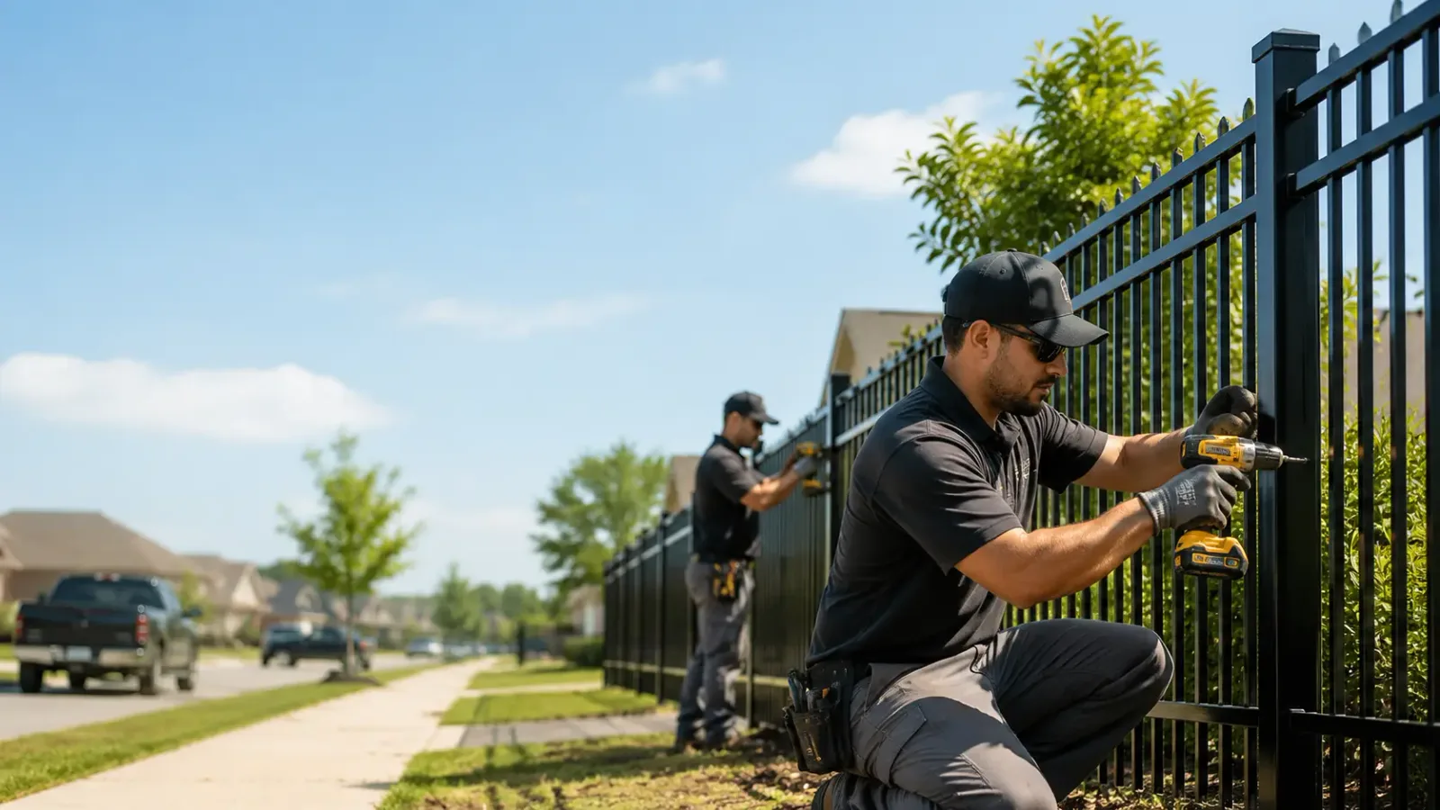 Metal Fence Installation in Bangor, ME